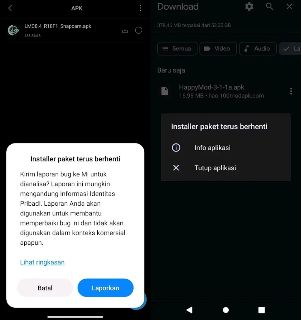 Cara Mengatasi Installer Paket Terus Berhenti di Android